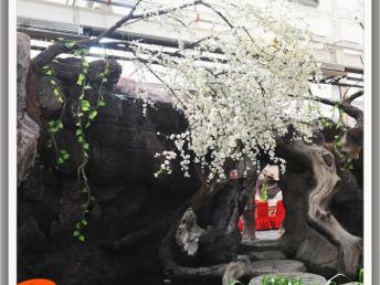 图 供应仿真桃花树仿真桃花树厂家 广州鲜花绿植